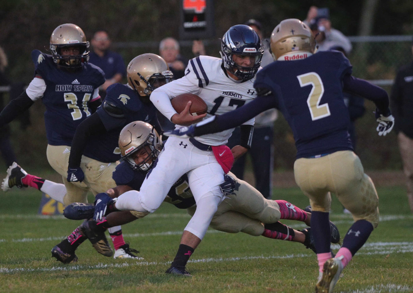 St. Augustine Prep vs Holy Spirit football game